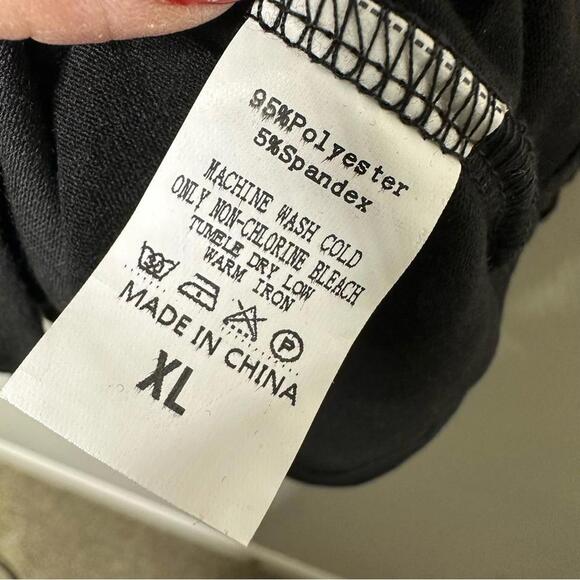 Buffalo Plaid Front zip long sleeve top X-Large - Picture 5 of 6